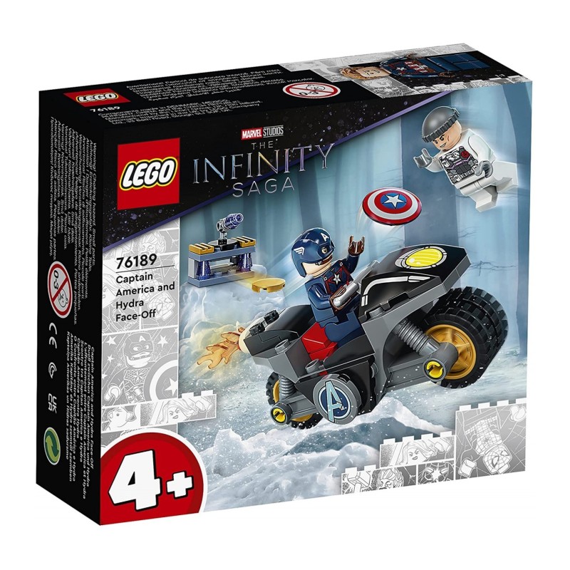 LEGO INFINITY SAGA 76189 CAPITAN AMERICA CONTRA HYDRA