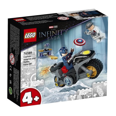 LEGO INFINITY SAGA 76189 CAPITAN AMERICA CONTRA HYDRA