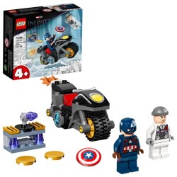 LEGO INFINITY SAGA 76189 CAPITAN AMERICA CONTRA HYDRA