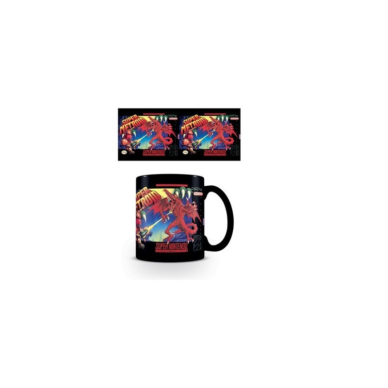 TAZA SUPER NINTENDO SUPER METROID