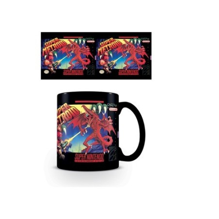 TAZA SUPER NINTENDO SUPER METROID