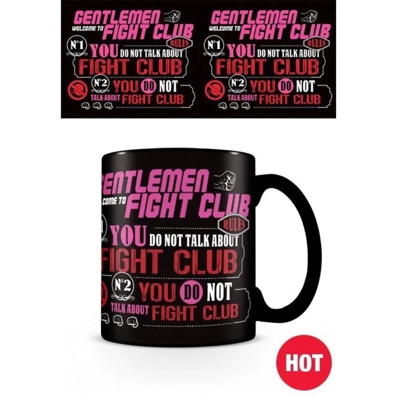 TAZA FIGHT CLUB SENSITIVA AL CALOR