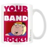 TAZA PADRE DE FAMILIA (YOUR FAVORITE BAND ROCKS)