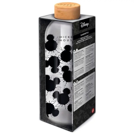 BOTELLA DE CRISTAL MICKEY MOUSE