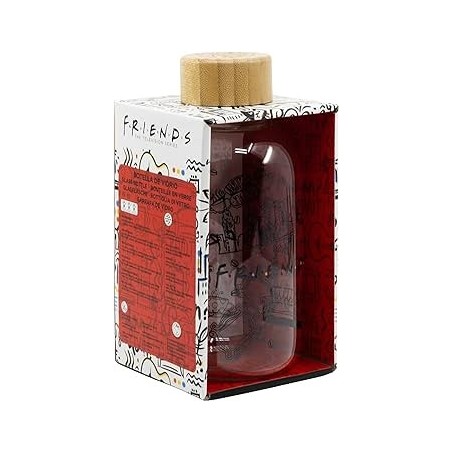 BOTELLA DE CRISTAL PEQUEÑA DE FRIENDS