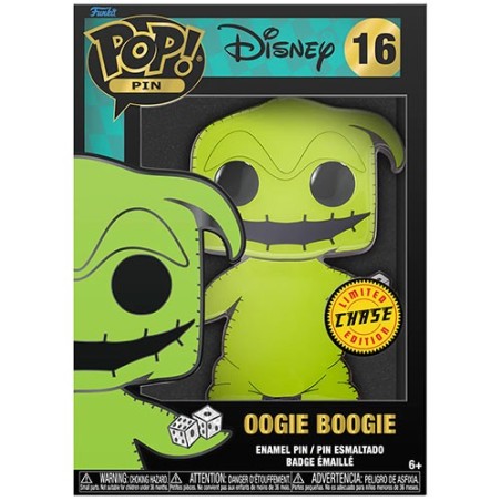 FUNKO PIN PESADILLA ANTES DE NAVIDAD (OOGIE BOOGIE GITD CHASE)  16