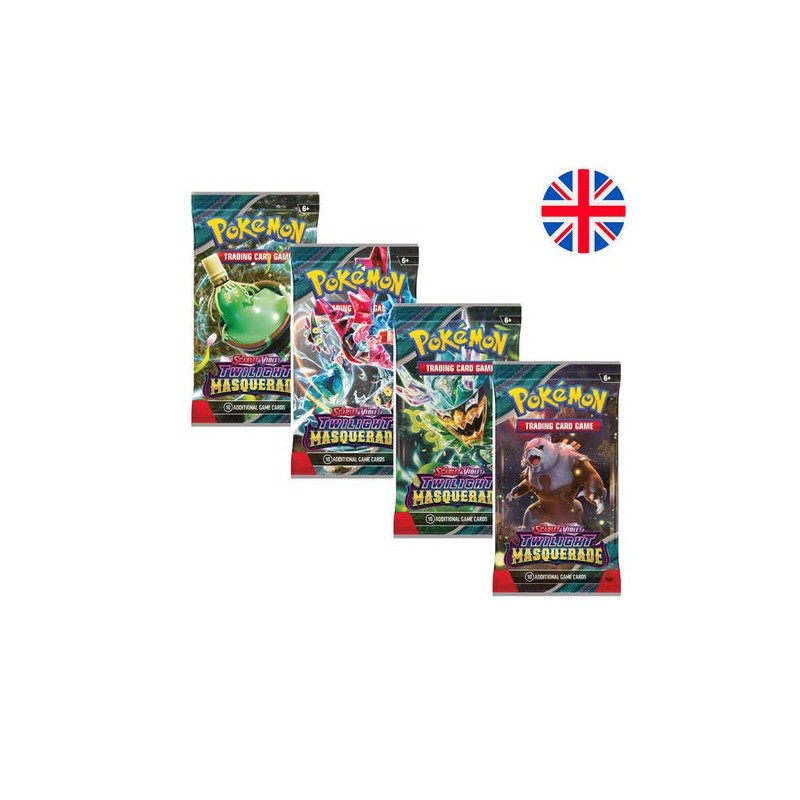 CARTAS POKEMON TCG (TWILIGHT MASQUERADE) INGLÉS