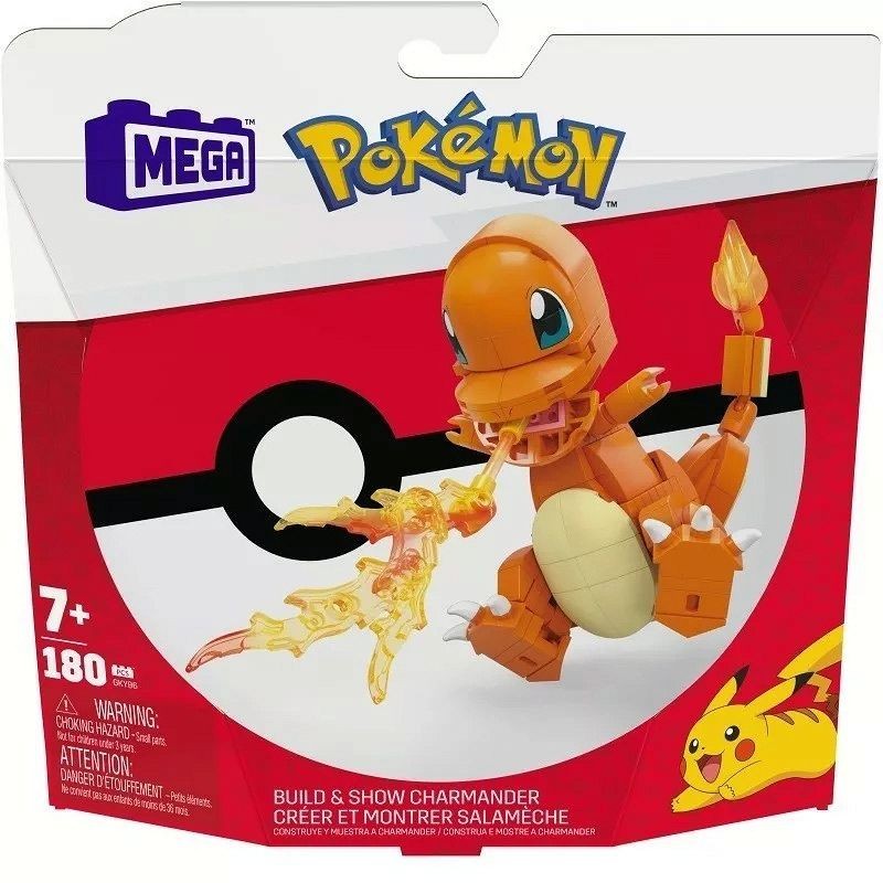 POKEMON MEGA CHARMANDER 180PCS