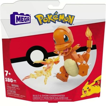 POKEMON MEGA CHARMANDER 180PCS