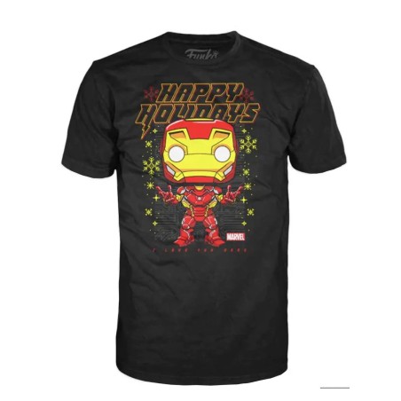 CAMISETA FUNKO IRON MAN HOLIDAYS