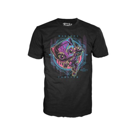 CAMISETA FUNKO BLACK PANTHER WAKANDA FOREVER