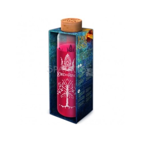 BOTELLA DE CRISTAL DEL SEÑOR DE LOS ANILLOS