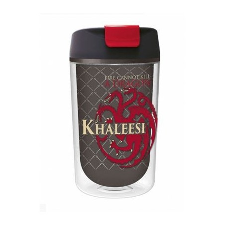 TAZA DE VIAJE JUEGO DE TRONOS KHALEESI