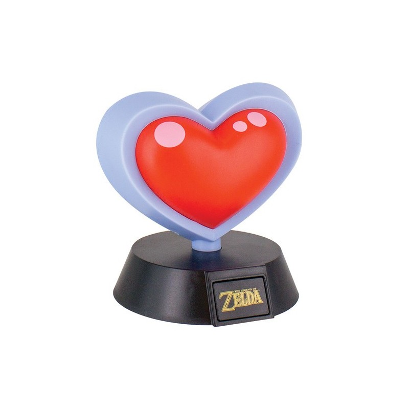 LAMPARA ZELDA 3D 10CM (CORAZON)