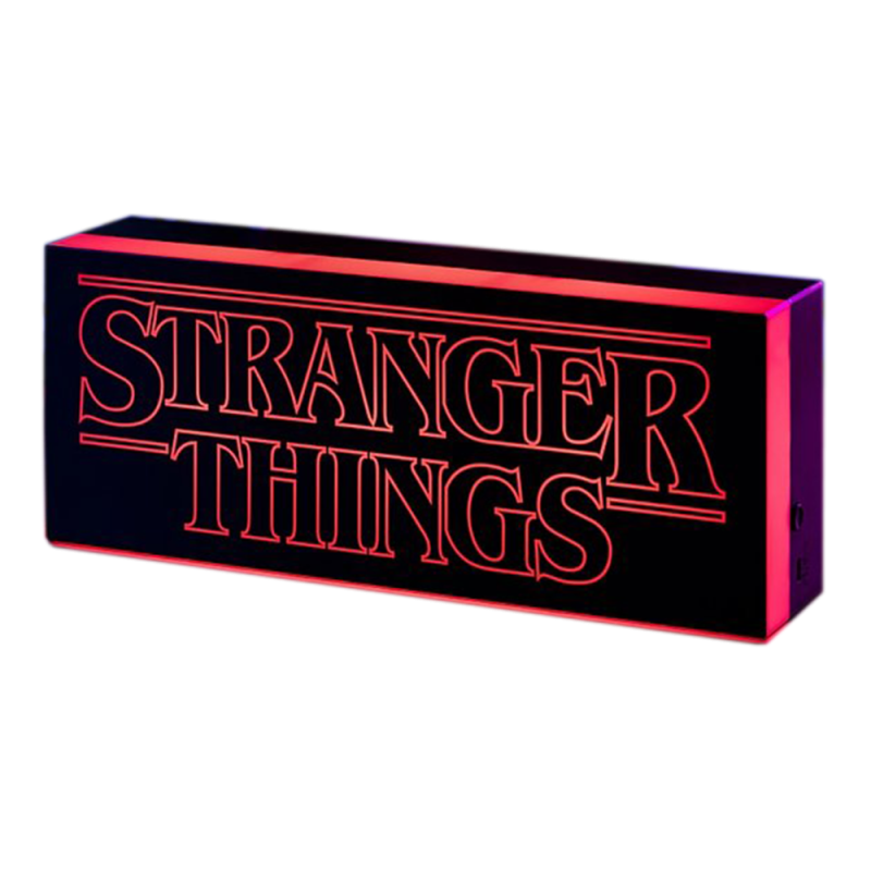LAMPARA STRANGER THINGS LOGO PAPADONE