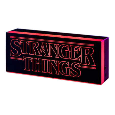 LAMPARA STRANGER THINGS LOGO PAPADONE
