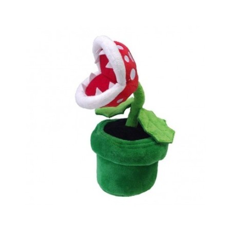PELUCHE MARIO BROS PLANTA PIRAÑA 23CM