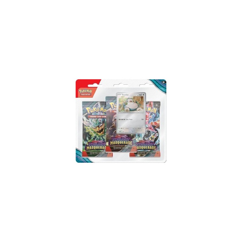 CARTAS POKEMON TCG TWILIGHT MASQUERADE - BLISTER 3 SOBRES INGLÉS
