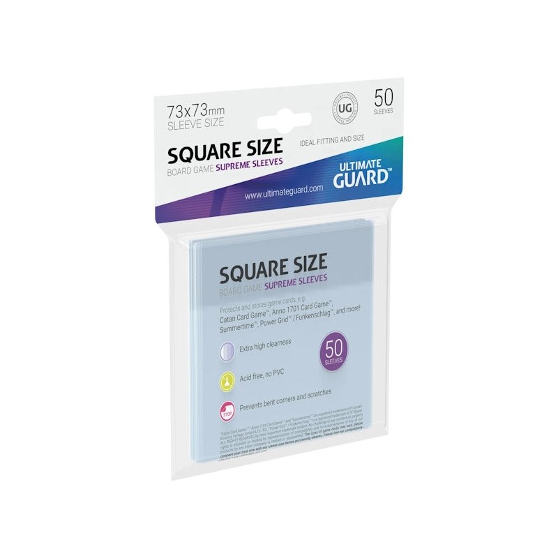 FUNDA CARTAS SQUARE SIZE BOARD GAME 73X73