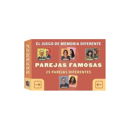 EL JUEGO DE MEMORIA DIFERENTE PAREJAS FAMOSAS