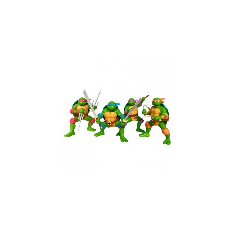 FIGURA TORTUGAS NINJA COMANSI (PACK 4 UNIDADES)