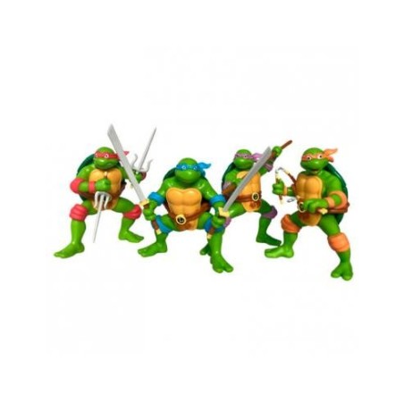 FIGURA TORTUGAS NINJA COMANSI (PACK 4 UNIDADES)