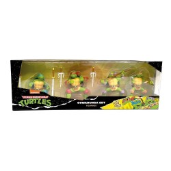FIGURA TORTUGAS NINJA COMANSI (PACK 4 UNIDADES)