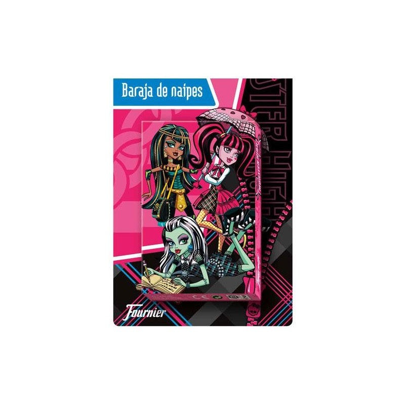 CARTAS MONSTER HIGH BARAJA DE NAIPES