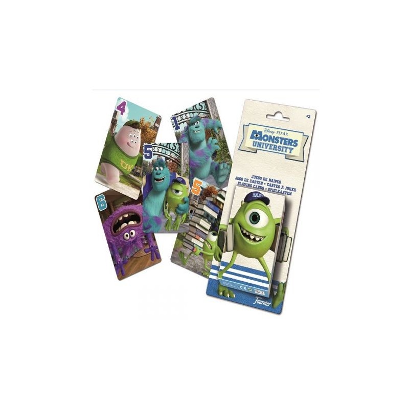 MONSTER UNIVERSITY JUEGO DE NAIPES