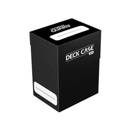 CAJA CARTAS DECK CASE 80+ ULTIMATE GUARD NEGRO