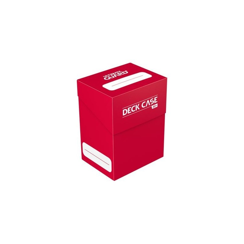 CAJA CARTAS DECK CASE 80+ ULTIMATE GUARD ROJO
