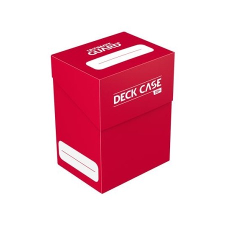CAJA CARTAS DECK CASE 80+ ULTIMATE GUARD ROJO