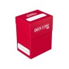 CAJA CARTAS DECK CASE 80+ ULTIMATE GUARD ROJO