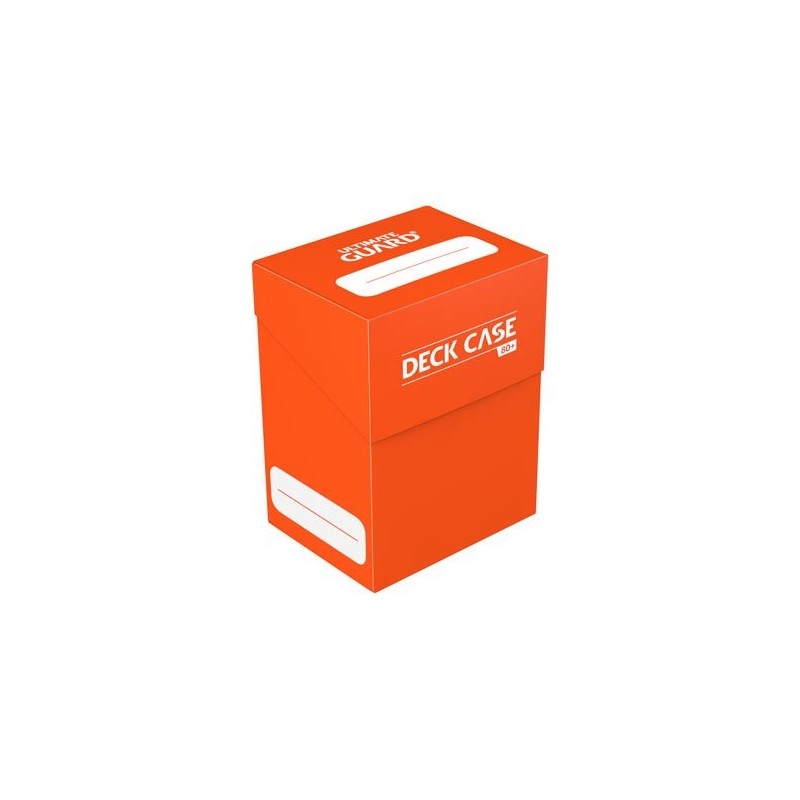 CAJA CARTAS DECK CASE 80+ ULTIMATE GUARD NARANJA