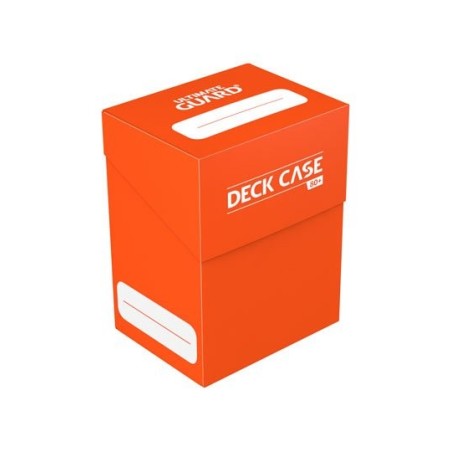 CAJA CARTAS DECK CASE 80+ ULTIMATE GUARD NARANJA
